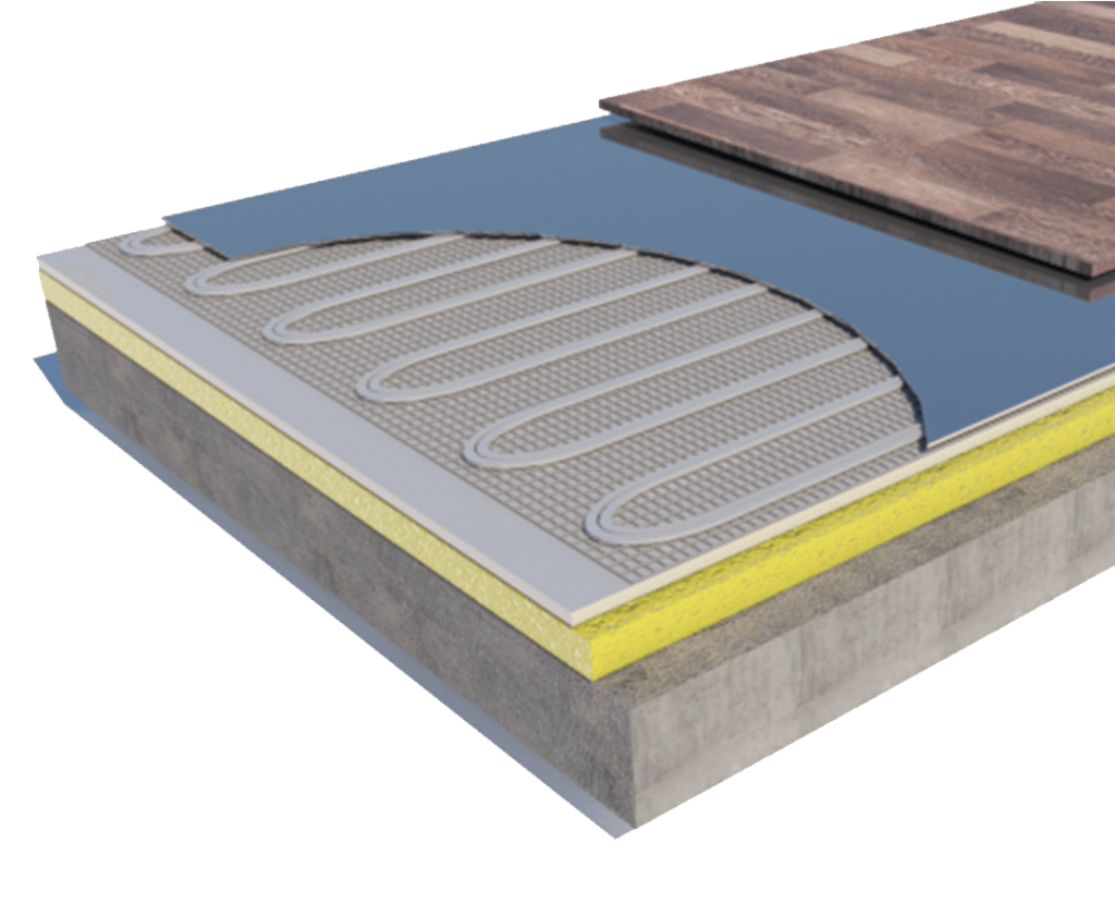 Electric Underfloor Heating Kit System Electrotherm DFM Cosy®Floor