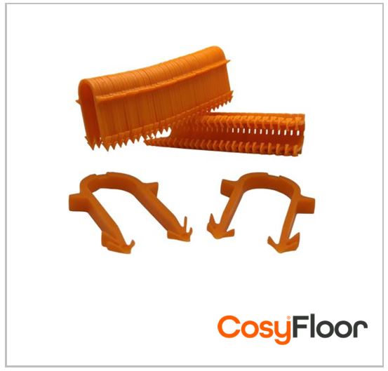 Underfloor Heating Pipe Staples Tacker Clips 57mm (Box of 300)